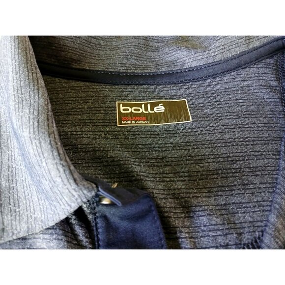 Bollé Mens Polo Shirt Blue Size XXL Performance Golf Shirt Short Sleeve - Picture 5 of 8